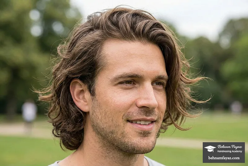 مدل پمپادور کلاسیک (Classic Pompadour) - آکادمی بهنام فیاض