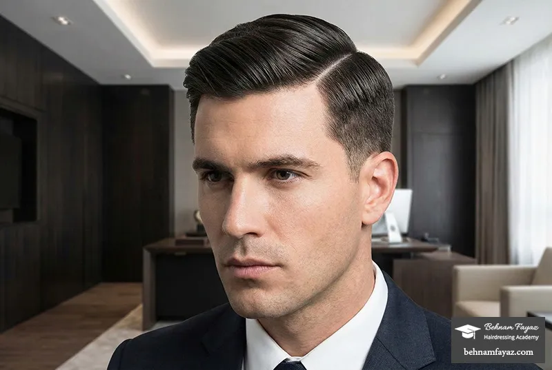 مدل ساید پارت (Side Part) - آکادمی بهنام فیاض