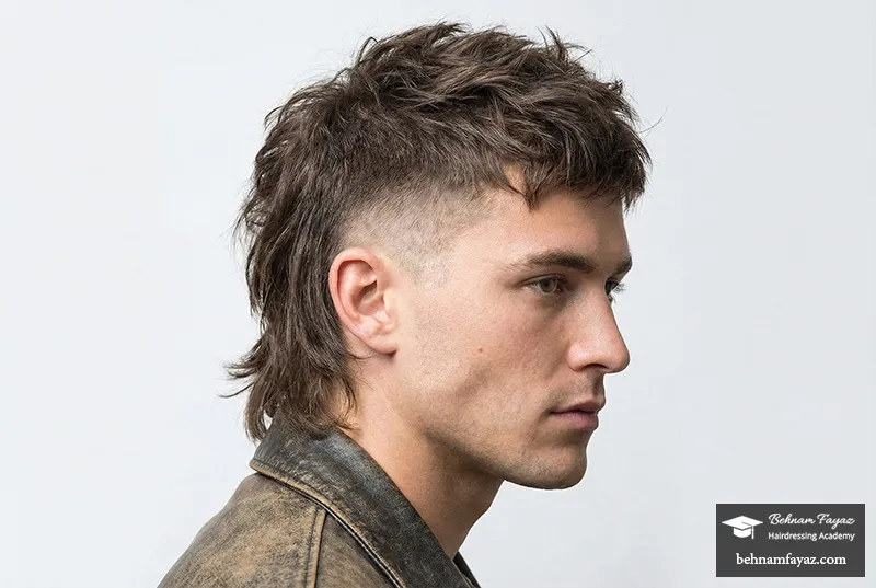 مدل مالِت مدرن (Modern Mullet) - آکادمی بهنام فیاض